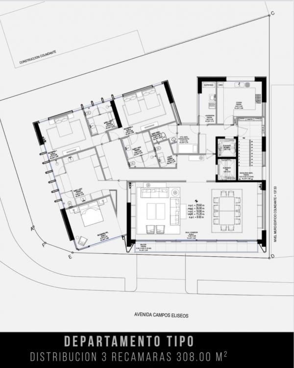 venta de 7 departamentos en polanco nuevos