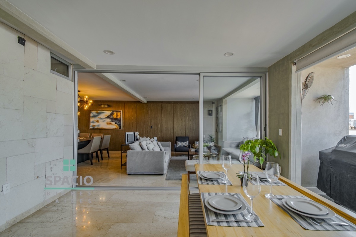 venta departamento en col. del valle con amplia terraza