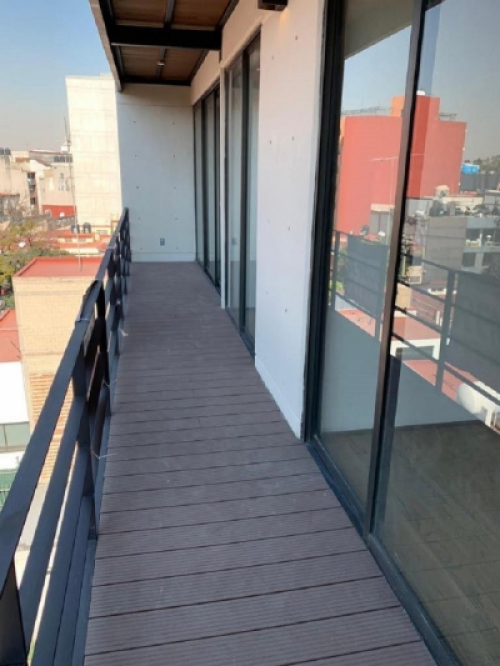 venta moderno departamento en letran valle, 2 recamaras