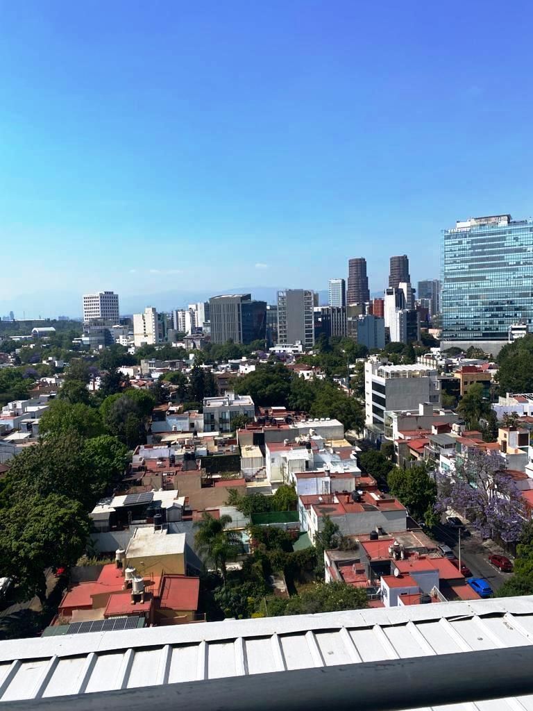 ejército nacional, oficina en renta. con roof garden. excelente ubicación