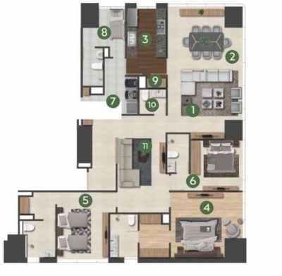 departamento en venta para estrenar en interlomas