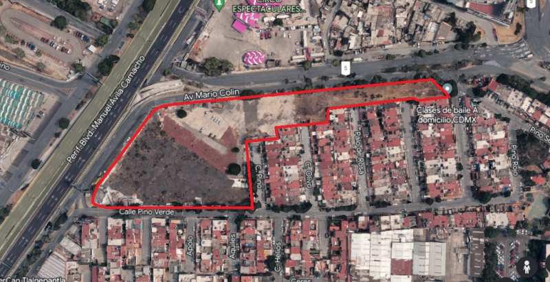 terreno en venta mario colín esquina periférico, tlanepantla