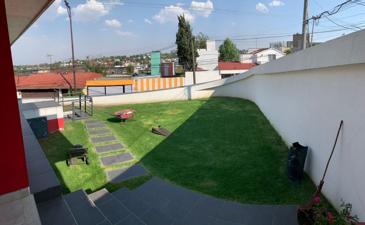 departamento en renta con jardín en tecamachalco