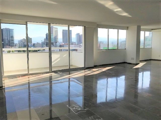 departamento  renta en polanco con balcón y terraza