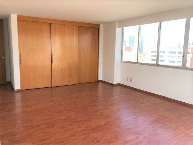 departamento  renta en polanco con balcón y terraza