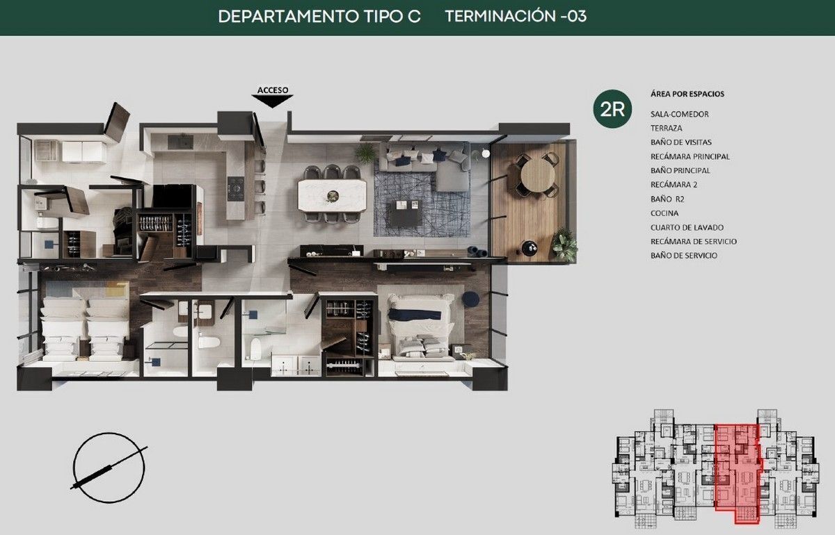 departamento venta bosque real naucalpan estado  de méxico