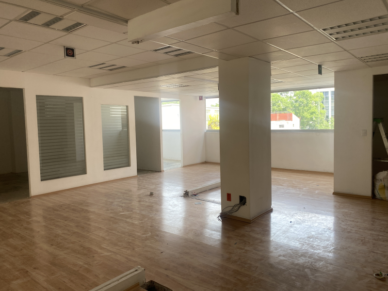 oficina renta nueva  en polanco 95 m2 hermosa