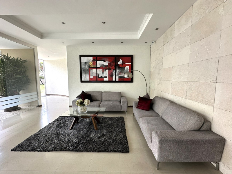 departamento tipo garden en venta en villa florence, hacienda de las palmas (interlomas)