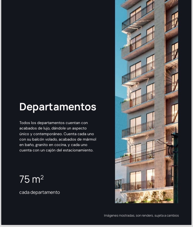 preventa departamento en la narvarte poniente