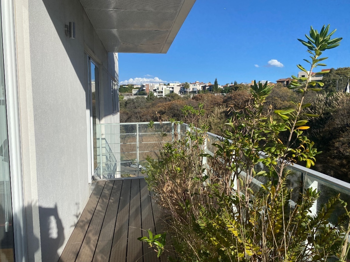 departamento en venta con gran terraza y balcón, binome, interlomas