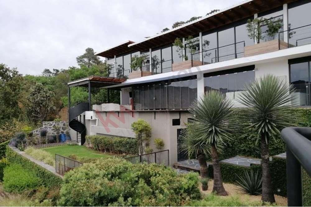 casa en renta en valle de bravo con vista al lago