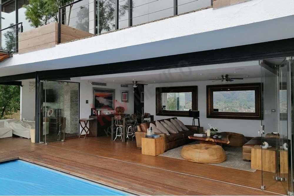 casa en renta en valle de bravo con vista al lago