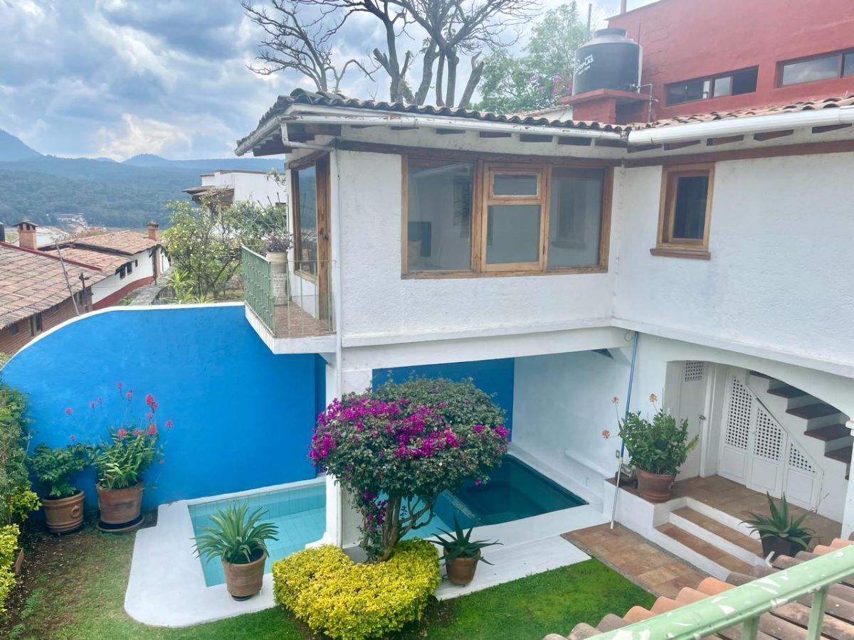 excelente y centrica casa amuebada en renta en valle de bravo