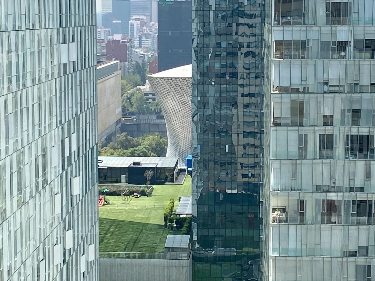 Rento Departamento en Polarea con Vista al Museo Soumaya - 2 RecÃ¡maras, 2 baÃ±os.