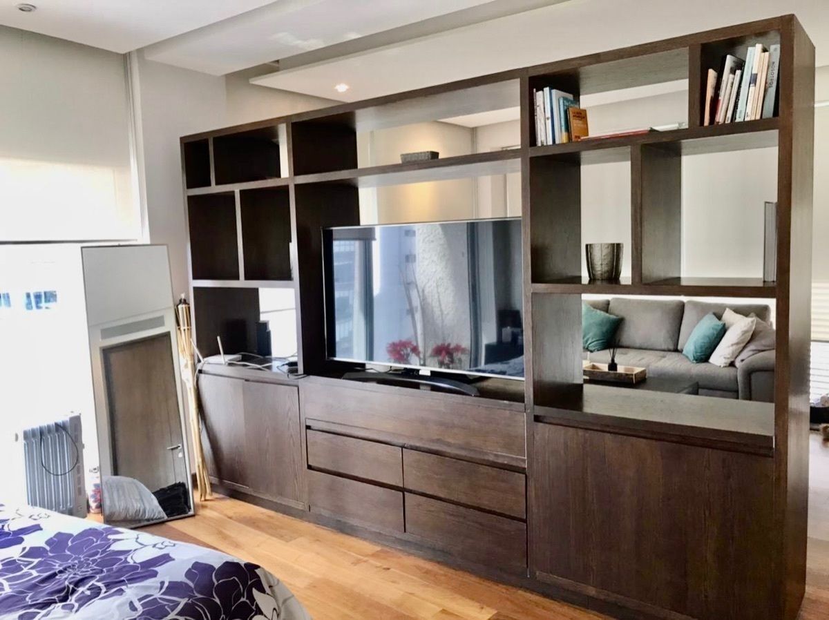 renta departamento tipo loft  amueblado península santa fe